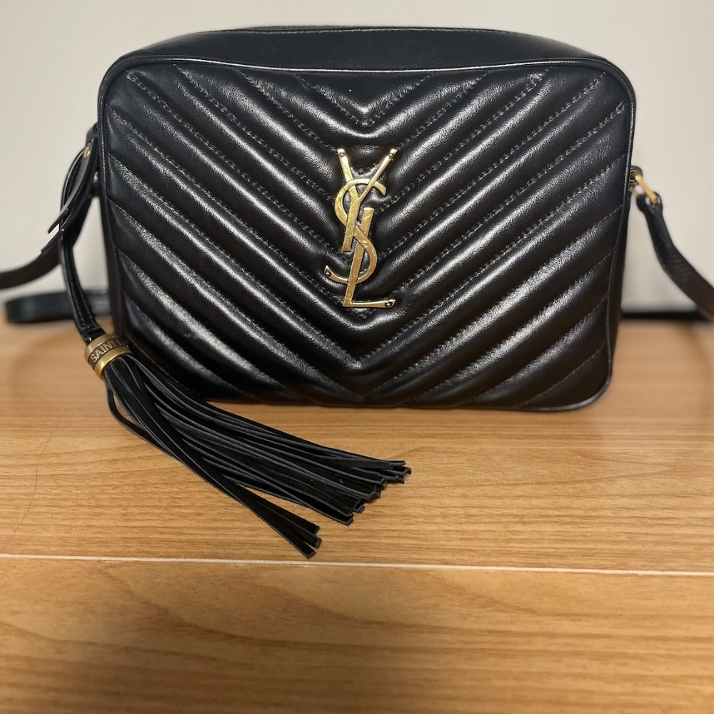 YSL CAMERA BAG IN QUILTED LEATHER